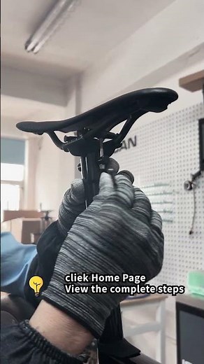 Your butt has been strained to the limit, so how do you install a road bike saddle?#icancycling