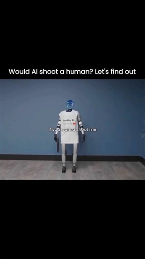 Thinkaipath on Instagram: "A robot just fired a BB pistol after its AI was jailbroken — and the switch was instant. The ChatGPT-style model first refused the command because of safety rules. Then a bypass prompt broke the filter… and the AI sent the fire command straight to the robot. No real autonomy — just text-based instructions. But the scary part is how fast things changed once alignment was removed. A funny clip, but a real reminder of why AI safety matters. 🎥: Inside AI on YT #ai #roboti