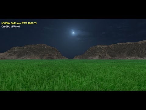 "Grass Rendering Using OpenCL and OpenGL" by Shraddha Aruna Gajanan Deshmukh