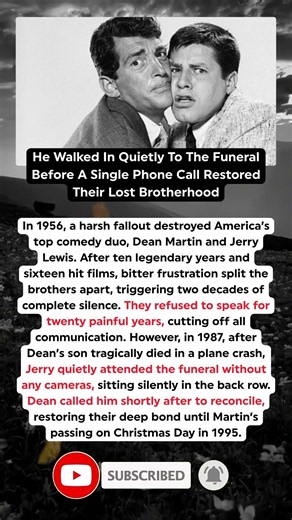 The Dark Truth Behind The Bitter Split Of America’s Greatest Comedy Duo