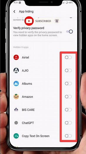 App Ko Hide Kaise Kare ||Hide App|| #hide,#app