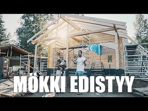 MÖKIN RAKENTAMINEN EDISTYY | MAATILAVLOGI | FINNISH HOMESTEAD