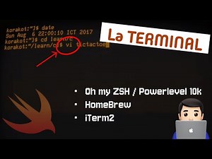 Consejos de productividad - La Terminal (iTerm2, ZSH, OhMyZSH, PowerLevel10K, HomeBrew)