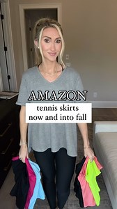 10K views · 3 comments | These tennis skirts are one of my favorite pieces for errands/mom life and they are great to layer and transition into fall. Comment MUST HAVE to shop! All have built in shorts and come in multiple colors! . . #santinywomen @santinywomen Mom style, comfy style, tennis skirt, mom life #momoutfits #tennisskirt #casualoutfit #schooldropoff | Steph.slater.style | Facebook