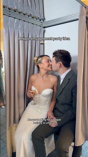 Unique Engagement Party Idea You Haven’t Seen Yet 📸🤍💍