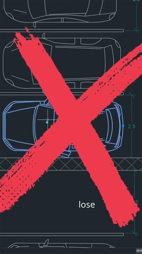 Your Door Won't Open – Fix This Parking Design #parkingdesign #autocadblocks #siteplan