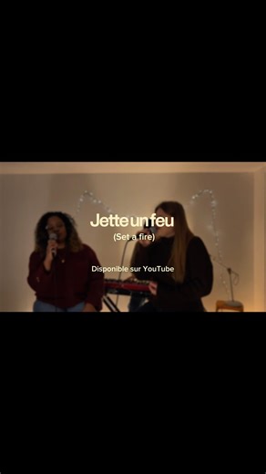 “Set a Fire (Jette un feu)” maintenant disponible sur ma chaîne 🤍🔥
