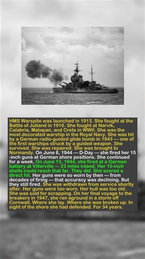 The 23-Mile Sniper: How HMS Warspite Changed Naval Artillery Forever