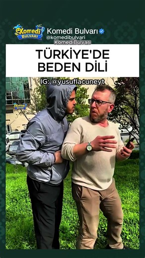 TÜRKİYEDE BEDEN DİLİNİN ÖNEMİ😂 #shorts #komikyorumlar
