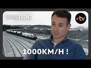 Hyperloop: le train du futur pour se déplacer aussi vite qu'en avion - #SurLeFront avec Hugo Clément