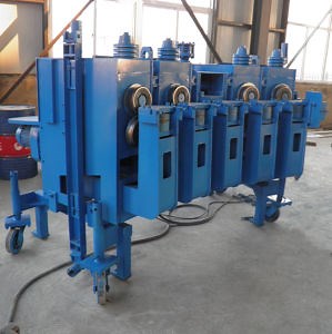 [Hot Item] Storage Rack Frame Steel Silo Roll Forming Machine