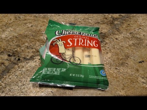 Cheese Heads String Cheese, Low-moisture part-skim mozzarella cheese Sticks 1 Pack (1 oz, 48 ct) Ove