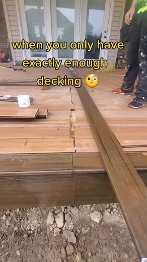 completed with a day to spare #fyp #diy #Beachbound #trex #deck #brainsnotbraun #Next!