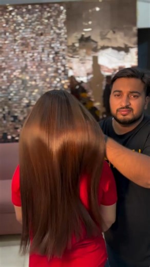 Hair treatment #shorts #hair #trending #shortsfeed#viral #haircare#youtubeshorts #haircolor