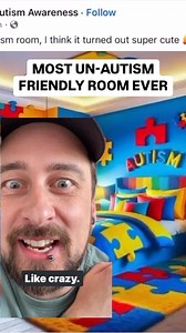 The most Autism friendly bedroom I’ve ever seen. This is the worst room for Autism ever! He’s a rule for everybody who sees this never do this for anyone with autism. This is shockingly terrible and should be burnt to the ground. | The Aspie World