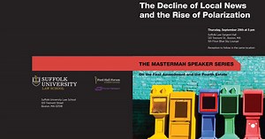 The Decline of Local News and the Rise of Polarization