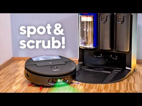 This is Dyson's first robot vacuum and mop! (Dyson Spot+Scrub Ai)