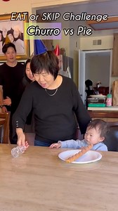 26K views · 295 reactions | Churro vs Pie // Eat of Skip Challenge #hungryfam #eatwithme #foodlovers #foodies #foodfam #foodfun | Hungry FAM Plays | Facebook