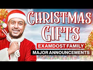 Santa brings Christmas Gifts for ExamDost Family | Major Announcements | Ankit Goyal | One Man Army