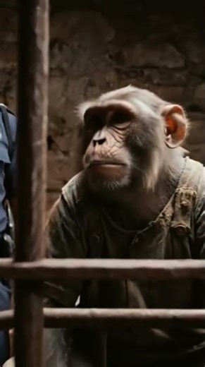 ai monkey death penalty #funny#comedy#aivideo#ai#aianimation#jokes#aishorts#monkey#saraiki#interview