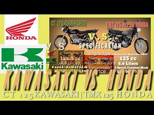 CT 125 KAWASAKI VS TMX 125 ALPHA HONDA | Description, Features and Specification | Fernando Cordero