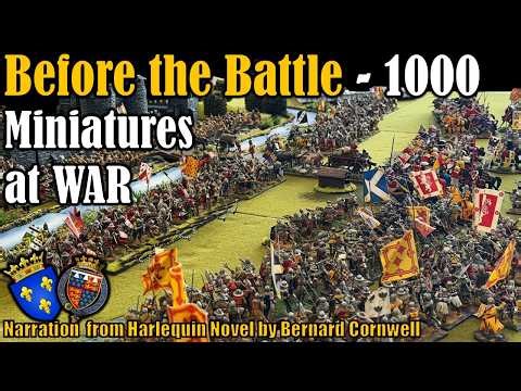 Before the Battle - A Thousand Miniatures at War (Hundred Years’ War Cinematic Showcase)