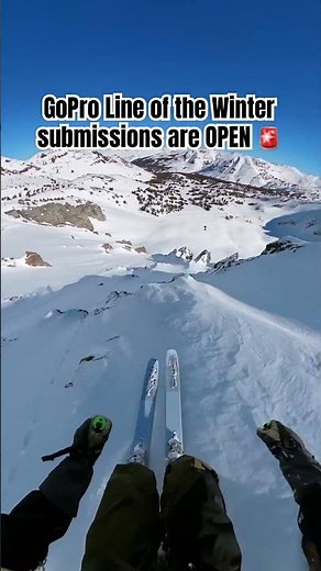 $120,000 Is Up For Grabs: GoPro Line of the Winter 🎬 Josh Daiek #Shorts #GoProSnow
