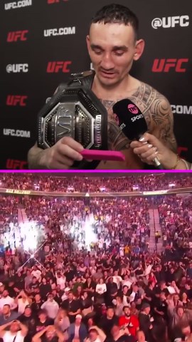 Max watches the knockout for the first time.