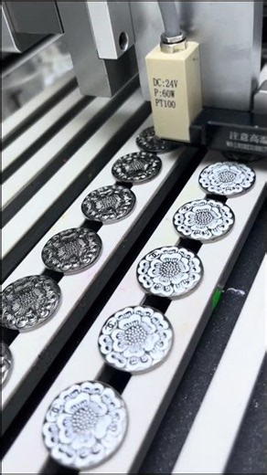 Auto Coloring Solution| Metal Buttons Precision Dispensing | Solves All Button Painting Problems