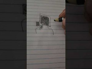 how to draw a camera man beginner edition