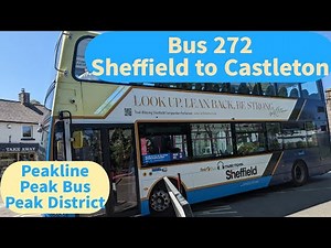 Peak Line| Peak Bus| Peak District| Bus 272 from Sheffield Interchange to Castleton| UK| June 2023