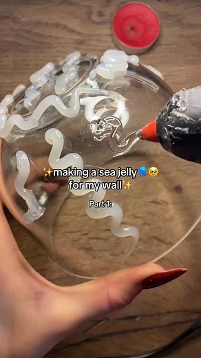 1K views | Making a SEA JELLY for my wall 謁 Cardboard Shark Tutorial  Handmade Room Wall Decor Idea 麗 Easy Paper Craft 﫧 #cardboard | Handmade Cute Craft | Facebook