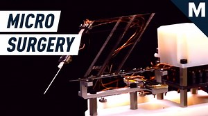 Tiny origami robot unfolds to perform microscopic surgeries