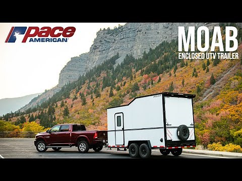 Pace American MOAB - Enclosed UTV Trailer
