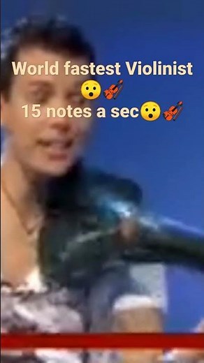 world fastest Violinist_bbc interviews Ben Lee🎻😯