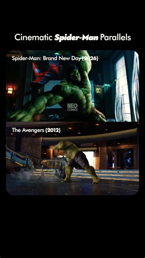 Copycat?#89 Cool Then, Cool Now!🤩 #spiderman #hulk #brandnewday #tobeymaguire #peterparker #avengers