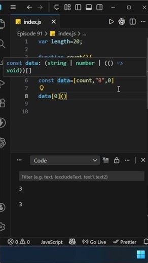 OLX JavaScript Interview Question | Why is Output 3? (this Explained) 🔥