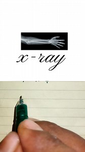 11K views · 131 reactions | x-ray written in calligraphy font. #caligraphy #script #cursive #haterlekha #handwriting #writing | Practice Hand Writing | Facebook