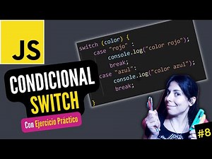 👩🏻‍💻 SWITCH en JAVASCRIPT + EJERCICIO | ⭐ Curso JAVASCRIPT DESDE CERO 🚀 #8