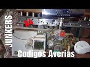 Junkers gas heater fault code A 4 - E 9 - A 7 with hydrogenerator