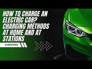 How to Charge an Electric Car | Home and Public Charging Explained #electricvehicles #automobile