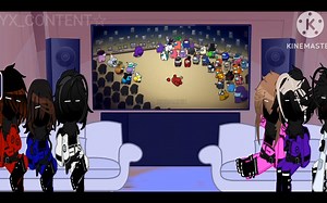 Rodamrix characters react to Among us Alternate 2 Part 3 - Obscure/Among us roda