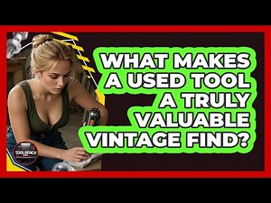 What Makes A Used Tool A Truly Valuable Vintage Find? - ToolBench Pros