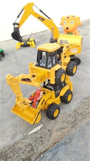 JCB 🚜🥱JCB ko load Karke Le Gai || JCB Palat gai || #shorts #bulldozer #toywala #videos