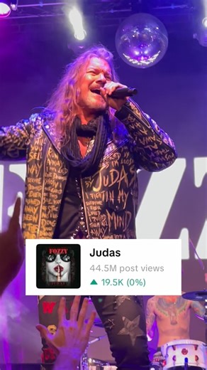 That feeling when “Judas” is about to hit 50 MILLION views using the track in videos across @tiktok 🔥 Don’t forget that you can use MOST of our catalog as your sound of your videos across all major social media apps 🤝 #FOZZYJUDAS | Fozzy