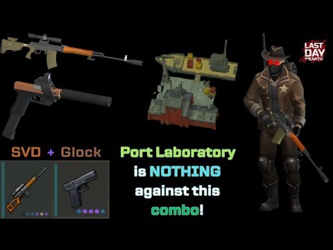 Half-Modified Dragunov + Glock Combo is UNDEFEATABLE! (Laboratory Full Clear) | Last Day on Earth
