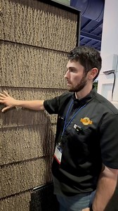 This company also makes a natural bark siding peeled straight off the tree #siding #newconstruction #nature #contractor #cabin #synthetic | Austin Blomquist