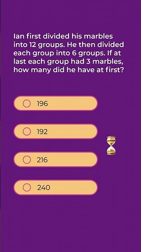 Math Olympiad Question - Grade 3