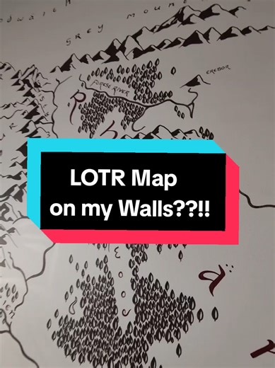 DIY Wall Painting: Create a Middle Earth Map