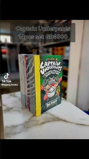 CAPTAIN UNDERPANTS BOOK COLLECTION